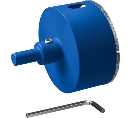 ЗУБР АГК, d 68 мм, (центр. сверло, трехгр. хвост, Р60), алмазная коронка, Профессионал (29850-68) купить  в Сочи