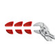 KRAFTOOL Vise-Wrench сменные защитные накладки на губки, для клещей 250 мм, набор из 3-х пар (22067-S3) купить в Сочи