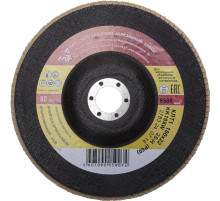 БАЗ 180 мм, P80, КЛТ, круг лепестковый торцевой (36563-180-80)