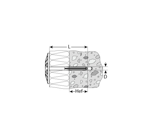 ЗУБР 10 х 120 мм, металлический стержень, 100 шт, дюбель для изоляционных материалов (4-301525-10-120) купить  в Сочи