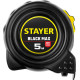 STAYER BlackMax, 5 м х 25 мм, рулетка с двумя фиксаторами, Professional (3410-05-25) купить  в Сочи