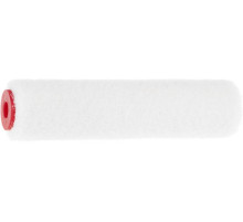 ЗУБР ВЕЛЮР, 15 х 100 мм, бюгель 6 мм, ворс 4 мм, 100% шерсть, для лаков и эмалей, малярный ролик (02536-10)