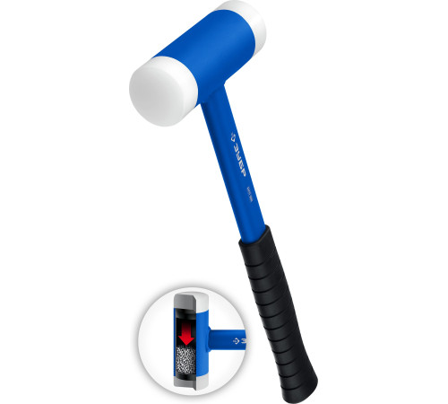 ЗУБР БМП-50, 50 мм, безынерционный молоток с полиамидными бойками, Профессионал (2043-50) купить  в Сочи