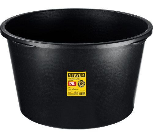 STAYER STRONG, 120 л, круглый строительный таз (06098-120) купить  в Сочи