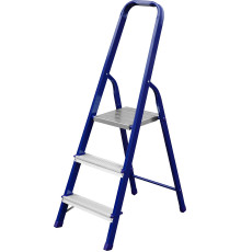 СИБИН 3 ступени, 60 см, стальная стремянка (38803-03)