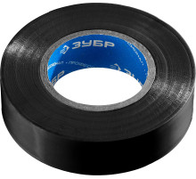 ЗУБР ЭЛЕКТРИК-20, 19 мм х 20 м, 6 000 В, черная, не поддерживает горение, изолента ПВХ, Профессионал (1234-2)