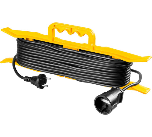 STAYER MF-207, ПВС, 2 x 0.75 мм2, 20 м, 2200 Вт, силовой удлинитель-шнур на рамке (55018-20) купить  в Сочи