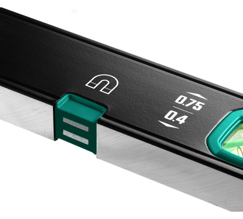 KRAFTOOL 2000 мм, усиленный профиль, с зеркальным глазком, магнитный уровень (34785-200) купить  в Сочи