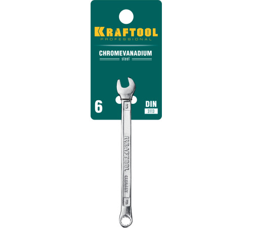 KRAFTOOL 6 мм, комбинированный гаечный ключ (27079-06) купить  в Сочи