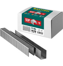 KRAFTOOL тип 20GA (53F/D/056) 16 мм, 5000 шт, скобы для степлера (31787-16)