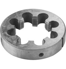 ЗУБР G 3/4″, сталь 9ХС, плашка круглая ручная (4-28032-3/4)