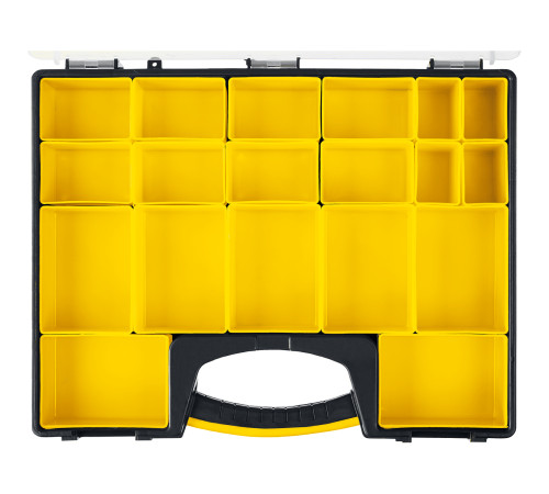 STAYER ROCKET-19, 420 x 330 x 50 мм, (16.5″), пластиковый органайзер с 19 съемными лотками (2-38032) купить  в Сочи