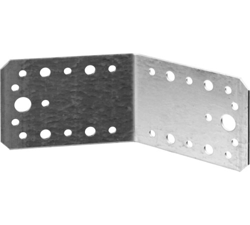 ЗУБР УК-135-2.0, 65 x 90 x 90 x 2 мм, 135 град, цинк, крепежный уголок (310136-65-090) купить  в Сочи