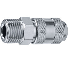 ЗУБР 1/2″M - рапид муфта, переходник, Профессионал (64911-1/2)