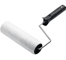 ЗУБР ОПТИМА-ВЕЛЮР, 40 х 180 мм, бюгель 6 мм, ворс 4 мм, полиэстер, для лаков и эмалей, малярный валик (03547-18)