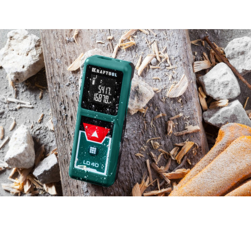 KRAFTOOL LD-40, 5 см - 40 м, лазерный дальномер (34763) купить в Сочи KRAFTOOL LD-40, 5 см - 40 м, лазерный дальномер (34763) купить в Сочи