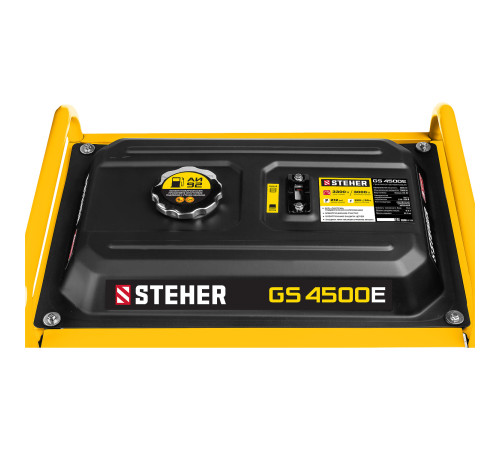 STEHER 3300 Вт, бензиновый генератор с электростартером (GS-4500E) купить  в Сочи
