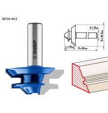 ЗУБР 44.5 x 21 мм, фреза кромочная для углового сращивания, Профессионал (28724-44.5)