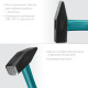 KRAFTOOL Fiberglass, 1000 г, слесарный молоток (2007-10) купить в Сочи