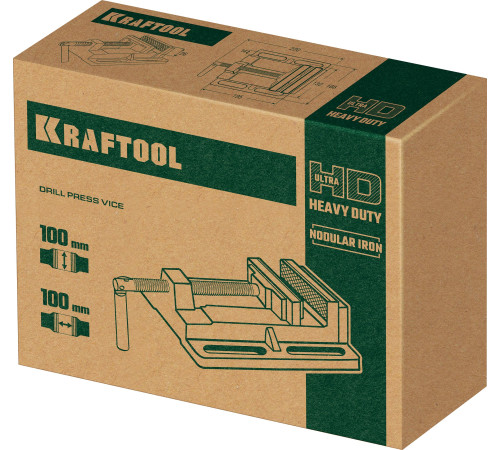 KRAFTOOL 100 мм, станочные сверлильные тиски (32715-100) купить в Сочи KRAFTOOL 100 мм, станочные сверлильные тиски (32715-100) купить в Сочи