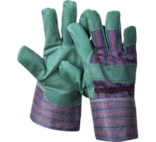 STAYER MASTER XL (10), искусственная кожа зеленые, рабочие перчатки (1132-XL)