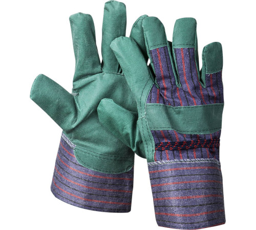 STAYER MASTER XL (10), искусственная кожа зеленые, рабочие перчатки (1132-XL) купить  в Сочи