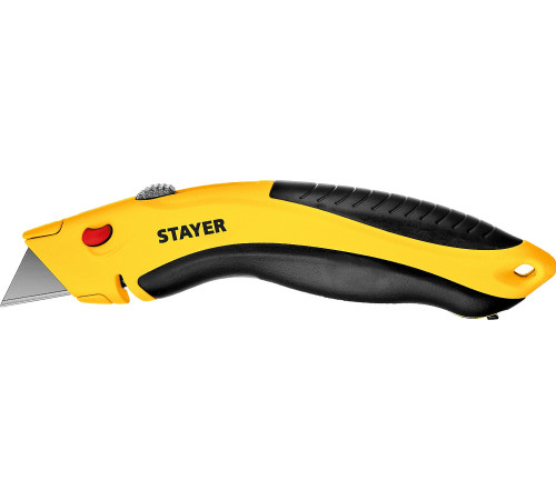 STAYER Hercules-A24, универсальный металлический нож с трапециевидным лезвием, Professional (0947) купить  в Сочи