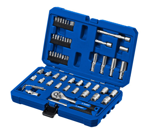 ЗУБР А-57, 57 предм., (1/4″), универсальный набор инструмента, Профессионал (27671-H57) купить  в Сочи