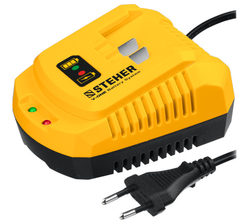 STEHER V1, 20 В, 45 Н·м, 1 АКБ (2 А·ч), бесщеточная дрель-шуруповерт, кейс (CDB-200-1) купить  в Сочи