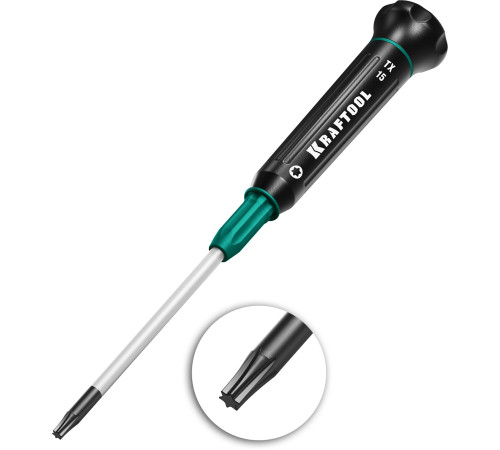 KRAFTOOL Precision, TX15, отвертка для точных работ (25684-15) купить  в Сочи