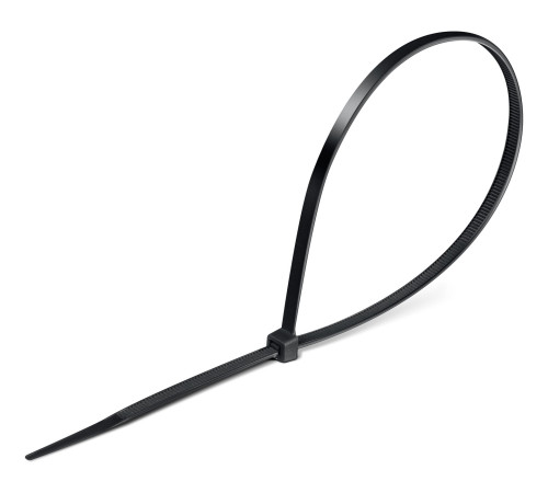 ЗУБР КС-Ч1, 1.9 x 150 мм, нейлон РА66, 100 шт, черные, кабельные стяжки, Профессионал (309030-19-150) купить  в Сочи