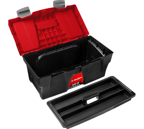 ЗУБР НЕВА-23, 585 х 295 х 295 мм, (23″), пластиковый ящик для инструментов (38323-23) купить  в Сочи