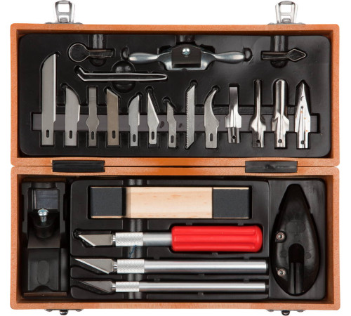 ЗУБР 23 предм, резцы по дереву (18377-H23) купить  в Сочи