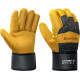 KRAFTOOL COMBI, XL (10) комбинированные двухслойные спилковые перчатки с доп. слоем на ладони (11310-XL) купить в Сочи