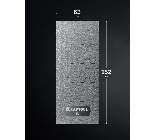 KRAFTOOL DIAMOND 63 х 152 мм, Р120, пластина алмазная заточная (35710-120) купить  в Сочи KRAFTOOL DIAMOND 63 х 152 мм, Р120, пластина алмазная заточная (35710-120) купить  в Сочи