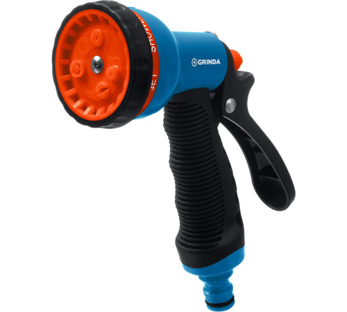 GRINDA спиральный шланг 3/8″ x 15 м, пистолет-распылитель, адаптеры, поливочный набор, PROLine (428495) купить  в Сочи
