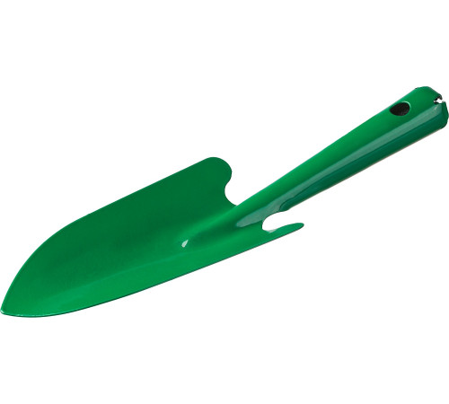 РОСТОК длина 170 мм, широкий, углеродистая сталь, металлическая ручка, посадочный совок (421421) купить  в Сочи