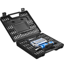 ЗУБР 129 предм., реверсивная отвертка с насадками, Профессионал (25237-H129)