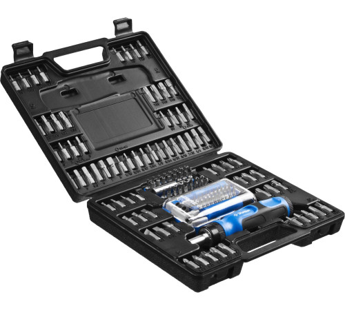 ЗУБР 129 предм., реверсивная отвертка с насадками, Профессионал (25237-H129) купить  в Сочи