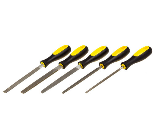 STAYER 150 мм, 5 предм., набор напильников, Professional (1681-15-H5) купить  в Сочи