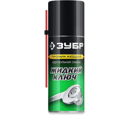 ЗУБР Жидкий ключ 210 мл, Проникающая аэрозольная смазка, ПРОФЕССИОНАЛ (41445) купить  в Сочи