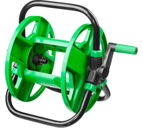 РОСТОК PК-20, для шлангов 20 м х 1/2″, стальные опоры, пластиковый барабан, катушка для шлангов (428403) купить  в Сочи