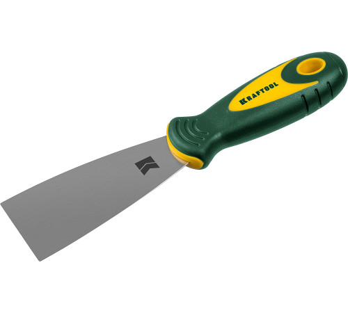 KRAFTOOL 50 мм, х-образное профилированное полотно, двухкомпонентная ручка, нержавеющий, шпатель (10035-050) купить  в Сочи