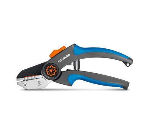 GRINDA P-56, 205 мм, легированная сталь, двухкомпонентные рукоятки, контактный секатор, PROLine (423456) купить  в Сочи