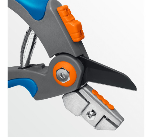 GRINDA P-56, 205 мм, легированная сталь, двухкомпонентные рукоятки, контактный секатор, PROLine (423456) купить  в Сочи