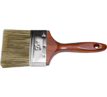 STAYER LASUR-LUX, 100 мм, 4″, смешанная щетина, деревянная ручка, для высокотекучих ЛКМ, плоская кисть (01051-100)