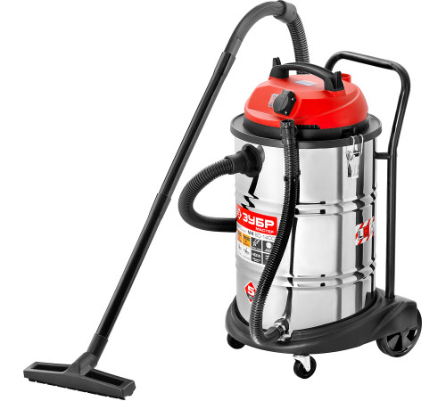 ЗУБР М4, 60 л, 1400 Вт, строительный пылесос (ПУ-60-1400 М4) купить  в Сочи