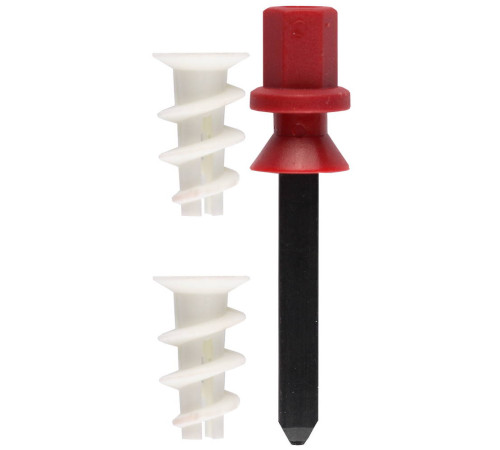 ЗУБР ДРИВА, 23 мм, 100 шт, нейлоновый дюбель для гипсокартона с установочной насадкой для дрели (4-301255) купить  в Сочи