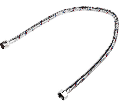 ЗУБР 1/2″, 0.6 м, гайка-штуцер, гибкая подводка для воды (51005-G/S-060) купить  в Сочи