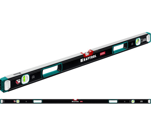 KRAFTOOL A-RATE CONTROL, 2000 мм, точность 0.3 мм/м, с зеркальным глазком, сверхпрочный магнитный уровень (34988-200) купить  в Сочи